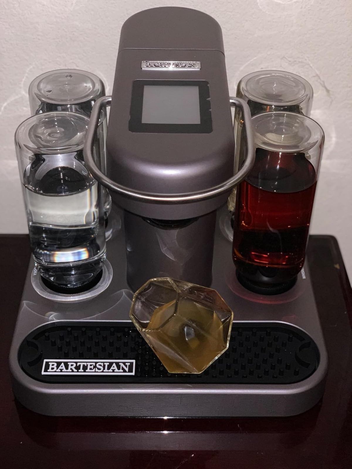 Review of Bartesian Cocktail Making Machine - Automatic Mixology Home Bar Cocktails Mixing Maker - Push Button Pre Mixed Drink Capsule Dispenser Shaker for Margarita, Old Fashioned, Martini, Daiquiri & More by thai son