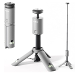 Camping Light Telescopic, Collapsible Magnetic Camping Lantern with 12000mAh Battery, Telescoping IPX6/IPX7 Waterproof Flashlights, Camping Lamp for Emergency, Camping, Hiking (Gray)