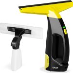 echargeable Window Vac, Power Window Vacuum Cleaner Set, Window Squeegee Electric Cleaning Tool for Windows, Tiles, Mirrors, 200ml Water Tank