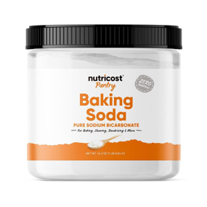 Nutricost Pantry Baking Soda (1 LB) - For Baking, Cleaning, Deodorizing, and More