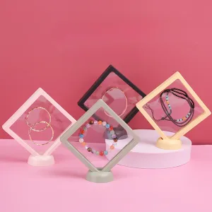 10pcs PE Film Suspended Jewelry Storage Box, Transparent, Moisture-proof, Sealed and Oxidation Resistant Display Box, Suitable for Small Jewelry Such As Necklaces, Rings, Bracelets, Etc., Reusable