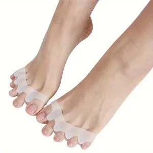 4pcs Silicone Toe Spacers Toe Separators