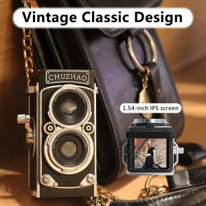 Retro HD Twin-Lens Reflex Portable Mini Camera