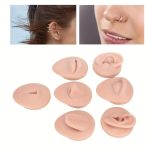 Silicone Piercing Practice Models Set
