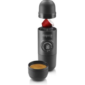Manual Espresso Machine, Coffee Pot, Mini Portable Coffee Maker, Hand Operated, Suitable for Camping, Hiking, and Office, Perfect Holiday/Birthday Gift