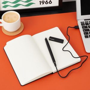 Moleskine Smart Writing Set Smart Notebook & New Smart Pen (2022) - Store Handwritten Notes Digitally, with Connected Notebook Notes App (Only Compatible Smart Notebooks)