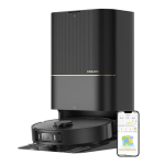 Dreame X30 Ultra Robot Vacuum and Mop Combo, 8300Pa Suction, Mop Extend and Mop Self Cleaning with 140°F Water, Removable & Liftable Mop, Self Refilling, Mop Self Drying, Smart Carpet Cleaning