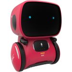 98K Kids Robot Toys for Girls and Boys, Voice Control and Touch Sensor Interactive Smart Talking Robots Intelligent Partner and Teacher with Singing, Dancing, Repeating, Toy Gifts for Kid Age 3 and Up