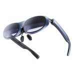 Rokid Max AR Glasses, Smart Glasses with 360'' Micro-OLED Virtual Theater, 50° FOV, 600nits Brightness, HDCP Support & Cloud Gaming and Compatibility with iOS Mac ipad Android, Consoles and Computers