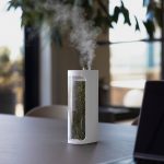 Moss Air - Living Moss Humidifier | Aesthetic & Relaxing | Mindfulness & Meditation | Easy-Care Indoor Plants | Terrarium & Tabletop Decor | Mist Waterfall | Portable & Whisper-Quiet