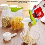 4pcs Plastic Food Storage Seal Bags with Spouts - Versatile Snack, Tea, and Kitchen Organizer Bags for Freshness and Convenience, Travel Kitchen Essentials|Spout Sealed Bags|Secure Closure, Food Storage Bins