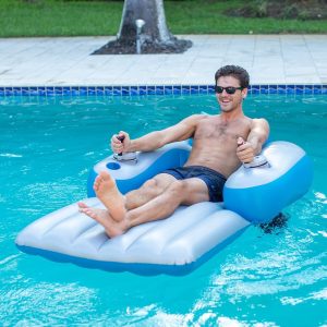 PoolCandy Splash Runner Motorized Pool Lounger