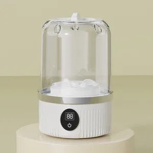 Underwear Washer with Laundry Cup Rechargeable Cordless Small Washing Machine