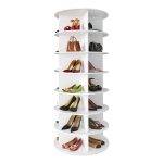 SpaceAid 7 Tier Rotating Shoe Rack Tower