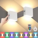 LIGHTESS Rechargeable Wall Sconces